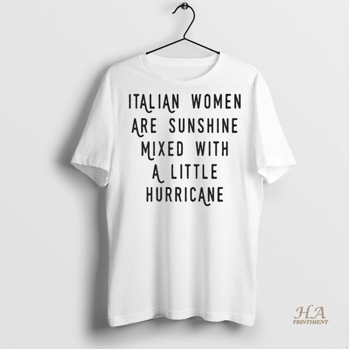 Official Italian Women Are Sunshine Mixed With A Little Hurricane Shirt