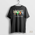 Official Its A Philly Thing Philadelphia Sports Mascots Skyline Black Shirt