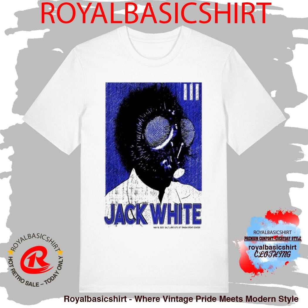 Jack White Tour Salt Lake City, UT 2025 Shirt