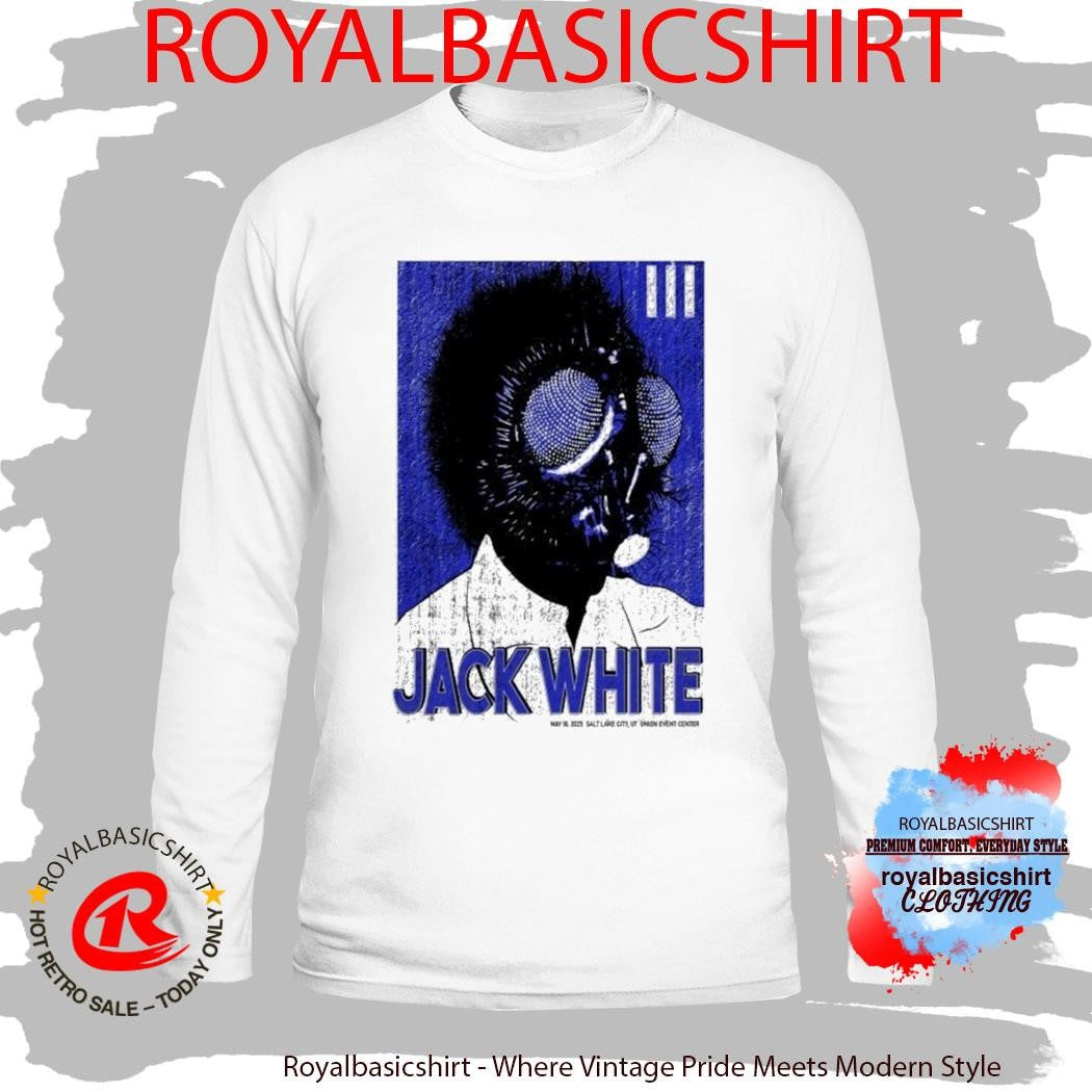 Jack White Tour Salt Lake City, UT 2025 Shirt