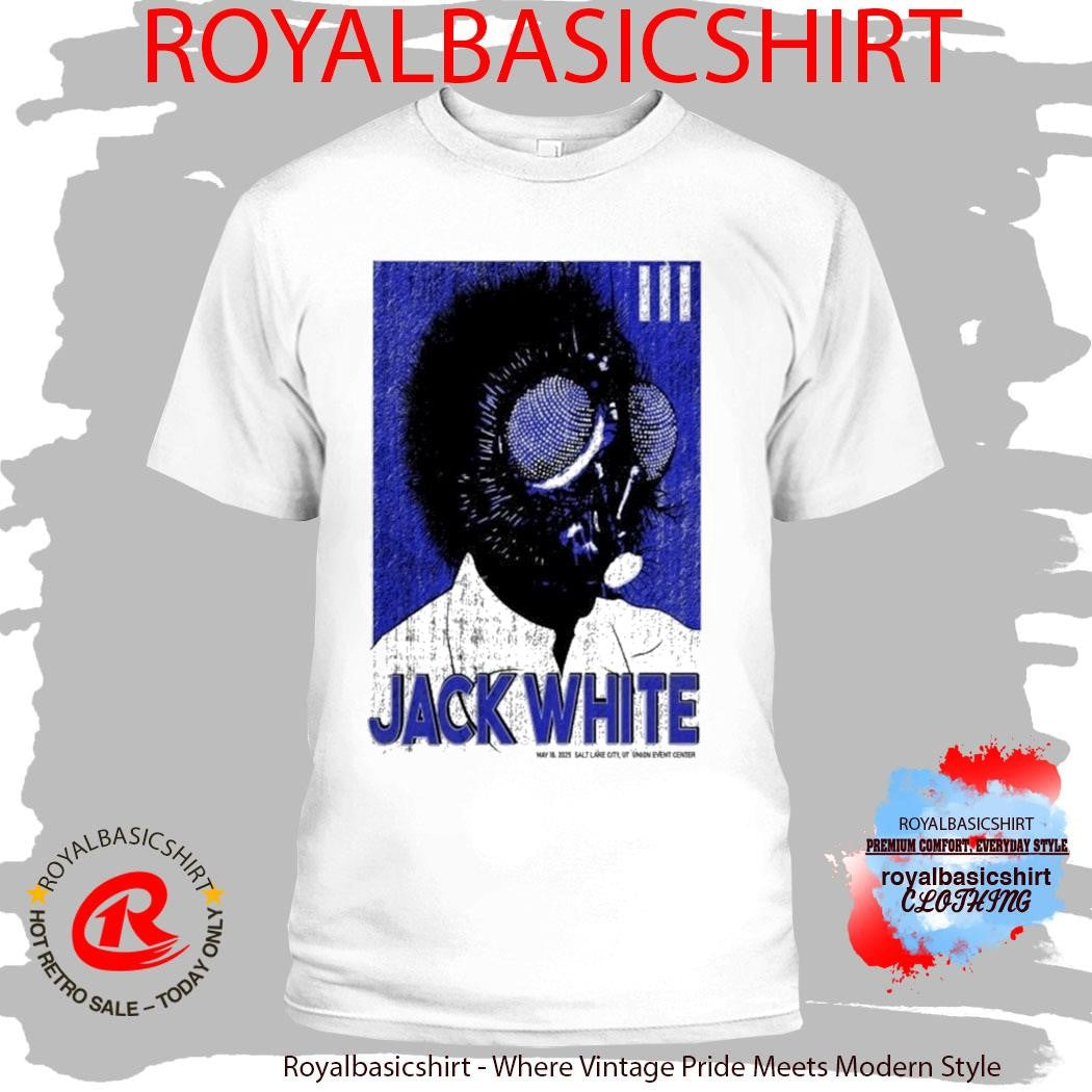 Jack White Tour Salt Lake City, UT 2025 Shirt