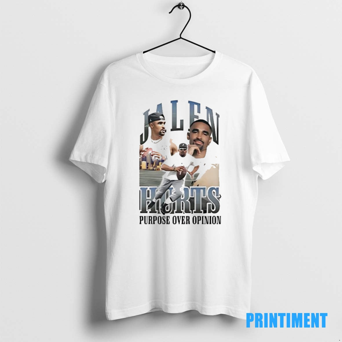 Official Jalen Hurts Purpose Over Opinion Graphic Tee Sweater