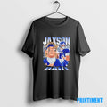 Official Jaxson Dart New York Giants Vintage Graphic Tee Sweater