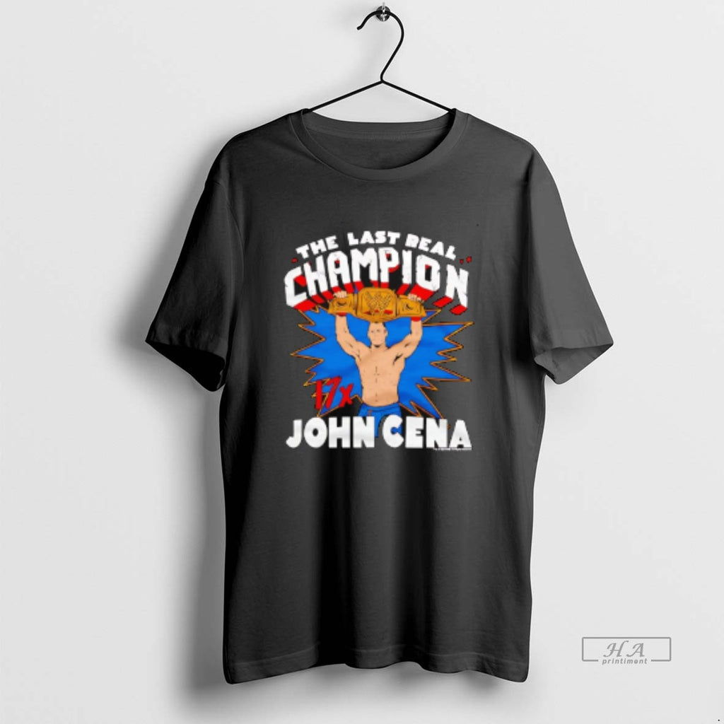 Official John Cena The Last Real Champion 17x Caricature