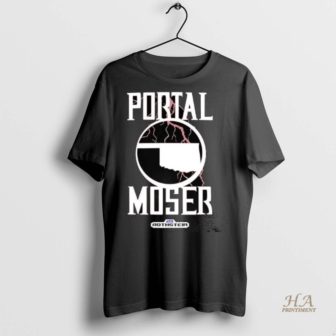 Official Jon Rothstein Oklahoma City Thunder Portal Moser Outline Shirt