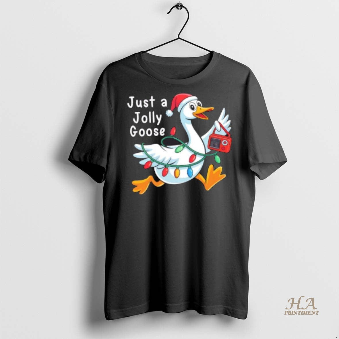 Official Just A Jolly Goose Christmas Shirt
