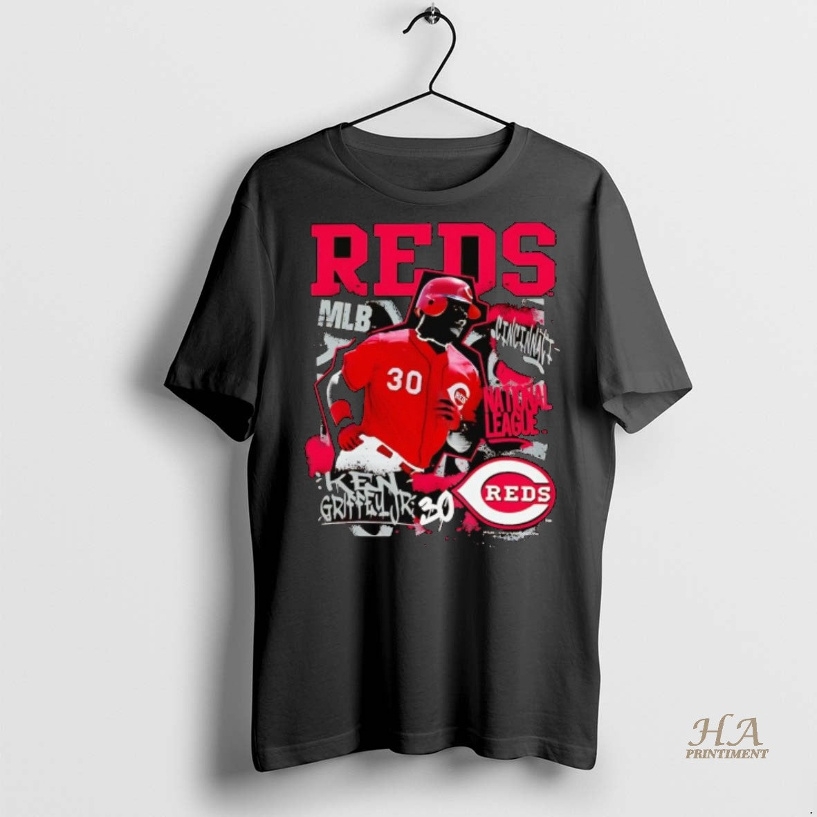 Official Ken Griffey Jr Star Moment Cincinnati Reds Shirt