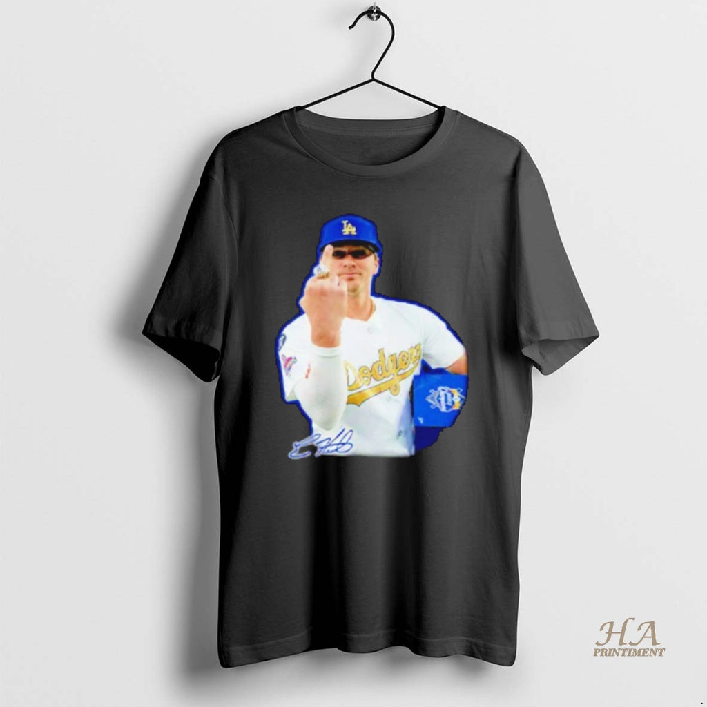 Official Kike Hernandez Los Angeles Dodgers Middle Finger