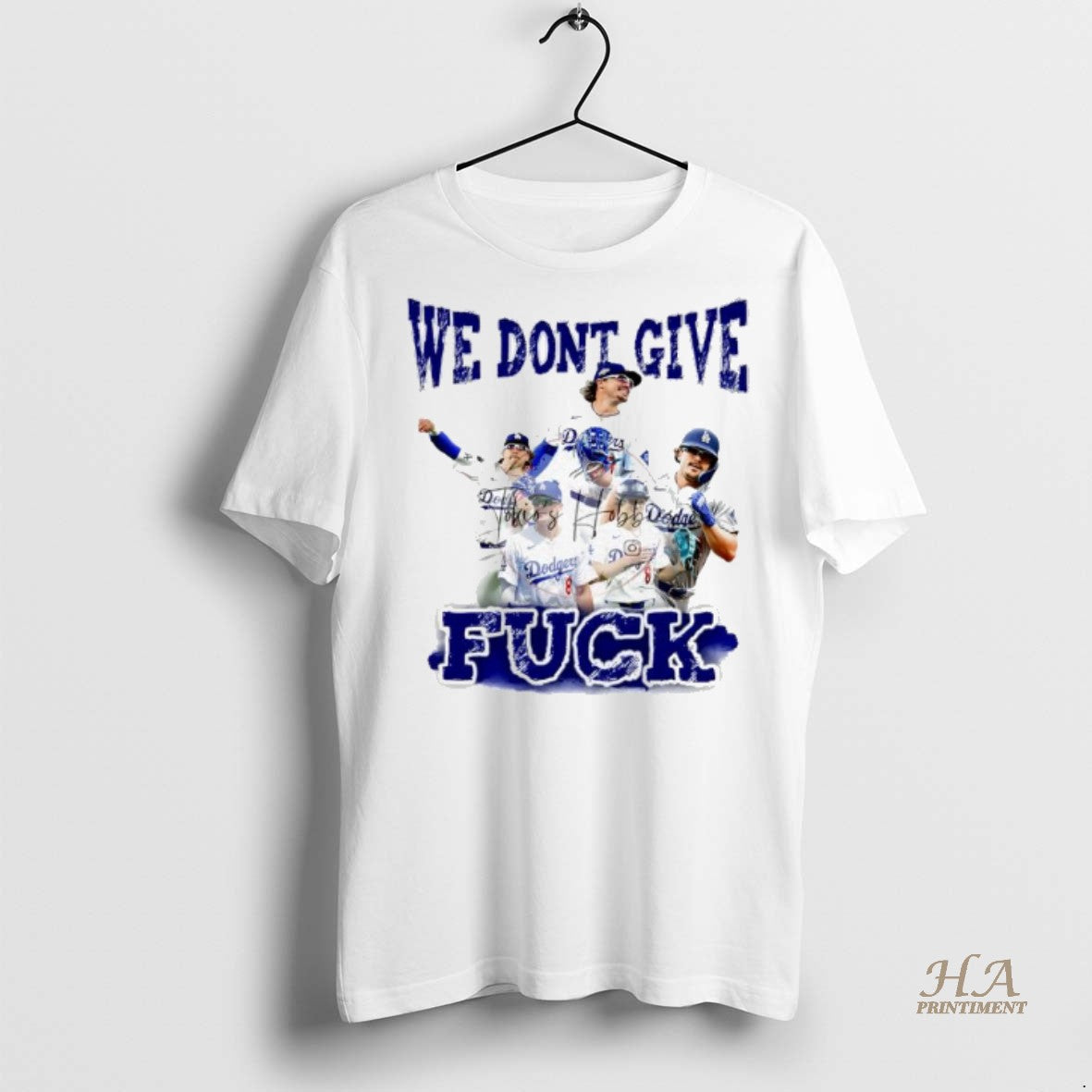 Official Kike Hernandez We Dont Give Fuck Los Angeles Baseball Shirt