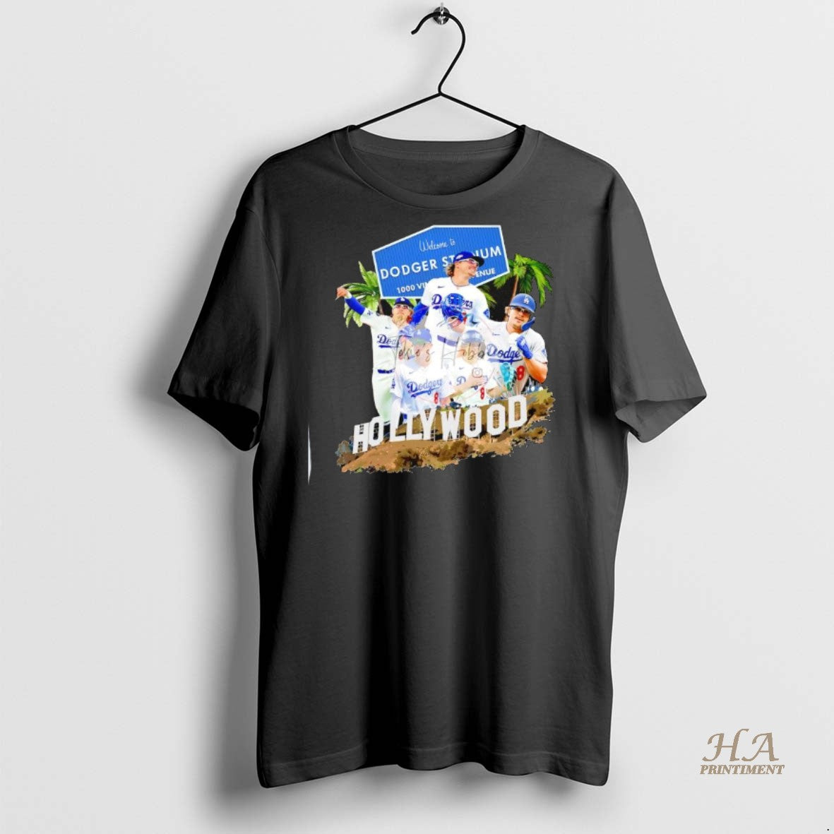 Official Kike Hernandez Welcome To Dodger Stadium Hollywood Los Angeles Baseball Shirt