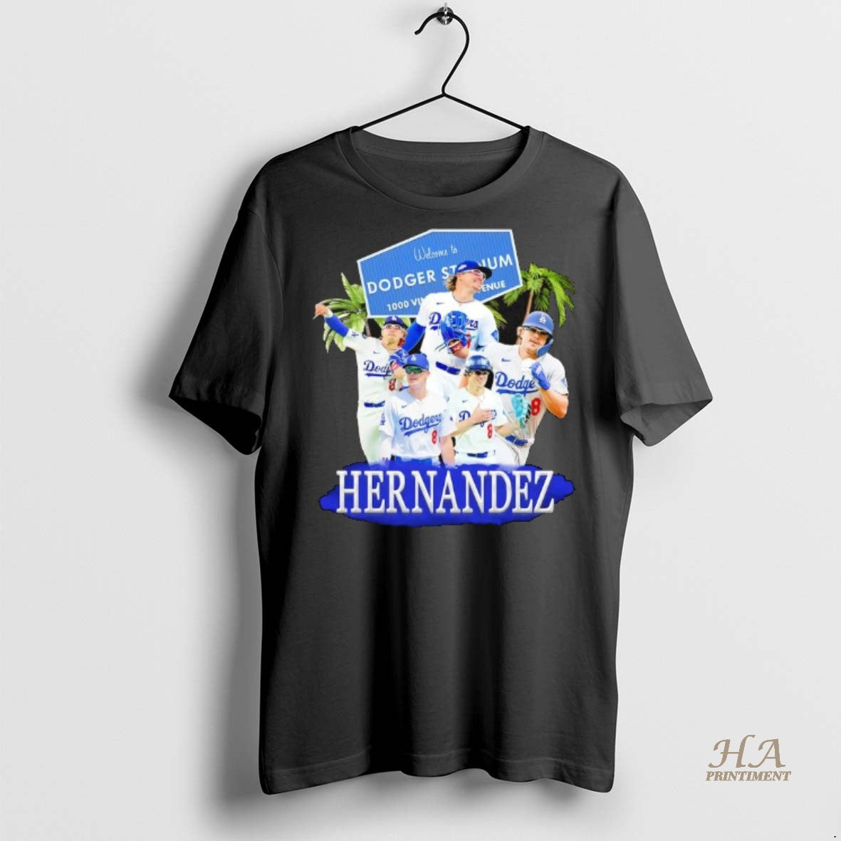 Official Kike Hernandez Welcome To Los Angeles Dodger Stadium Shirt