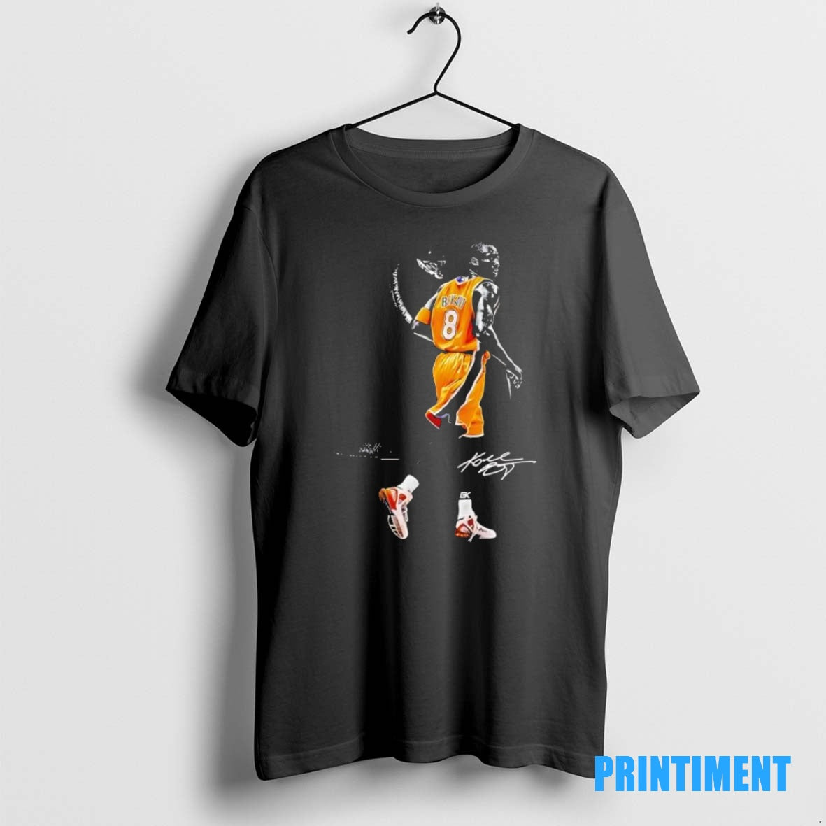 Official Kobe Bryant Love Me Hate Me Signature Classic Black Tee Sweater