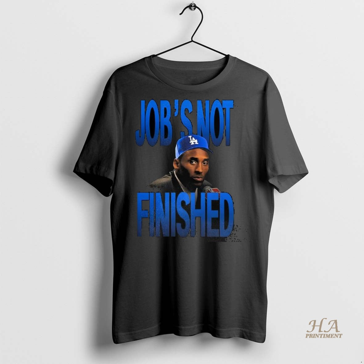 Official Kobe Los Angeles Dodgers World Series 2025 Champions Jobs Not Finished Shirt