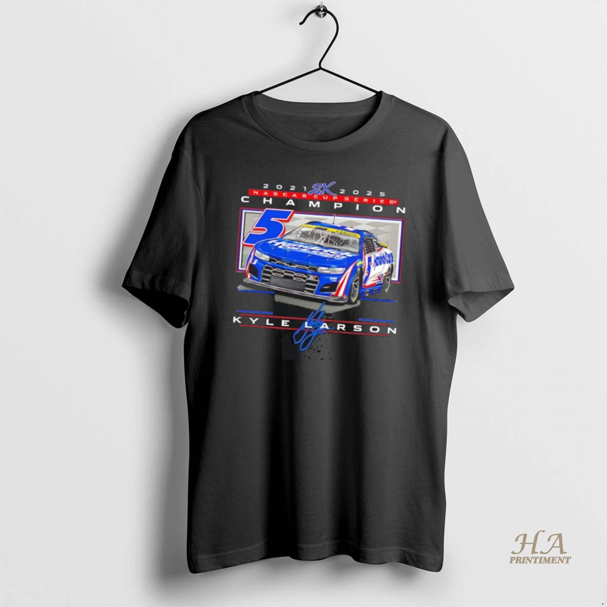 Official Kyle Larson 2 Time Nascar Cup Series Champions 2025
