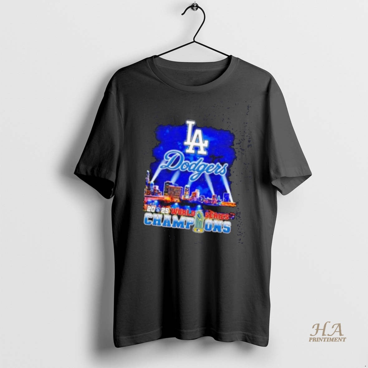 Official La Dodgers 2025 World Series Champions Skyline Shirt