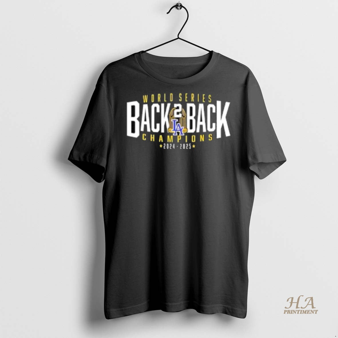 Official La Dodgers Back 2 Back Champions Style Shirt