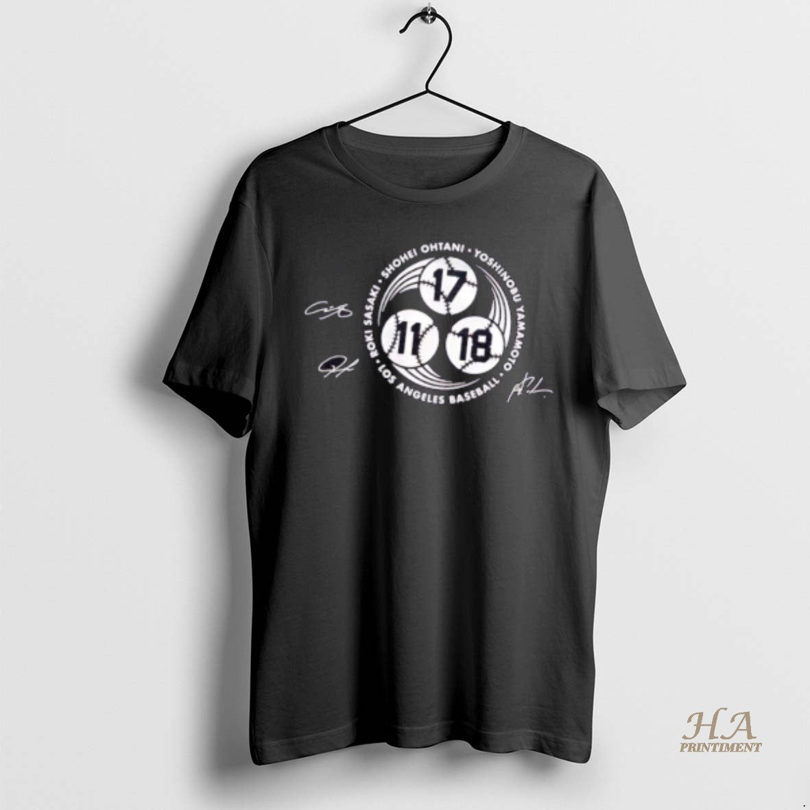 Official La Dodgers Strike 3 Shohei Ohtani Yoshinobu Yamamoto And Roki Sasaki Shirt