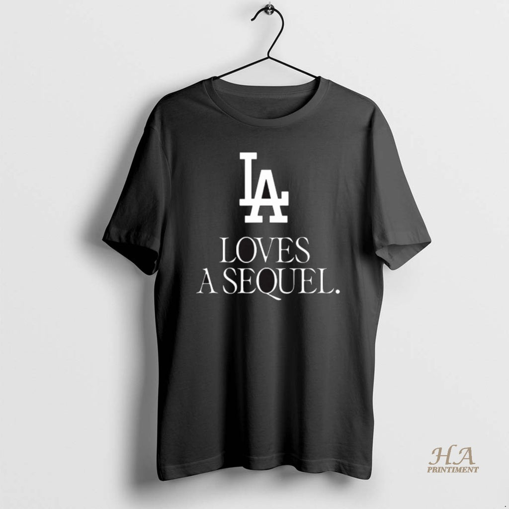 Official La Loves A Sequel Los Angeles Dodgers Logo