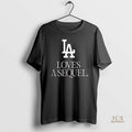 Official La Loves A Sequel Los Angeles Dodgers Logo