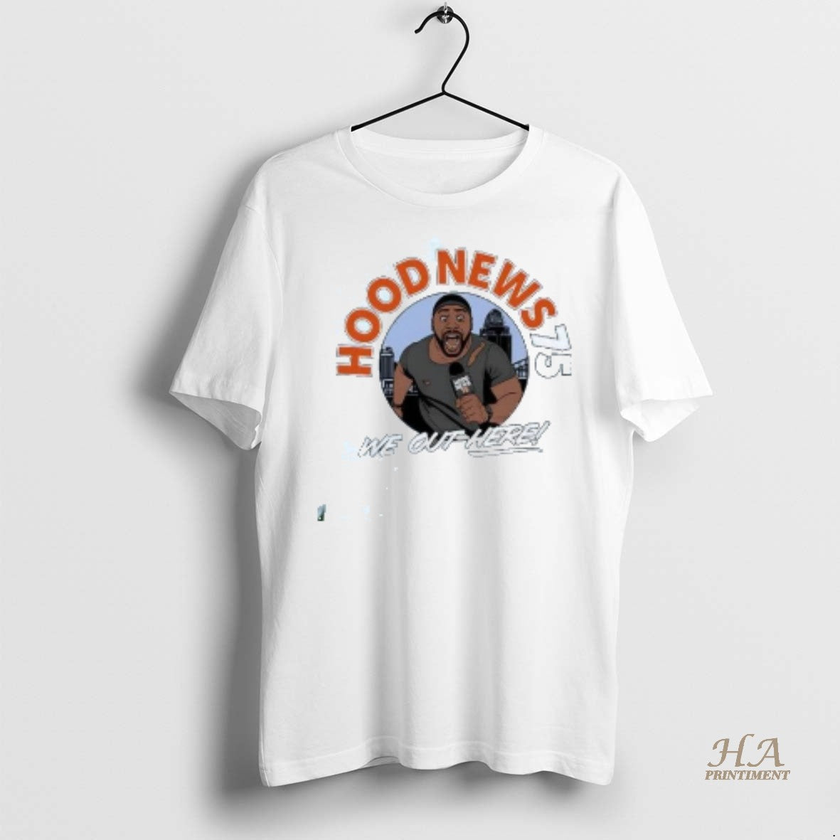 Official Lamenuel Scales Hood News 75 We Out Here Shirt