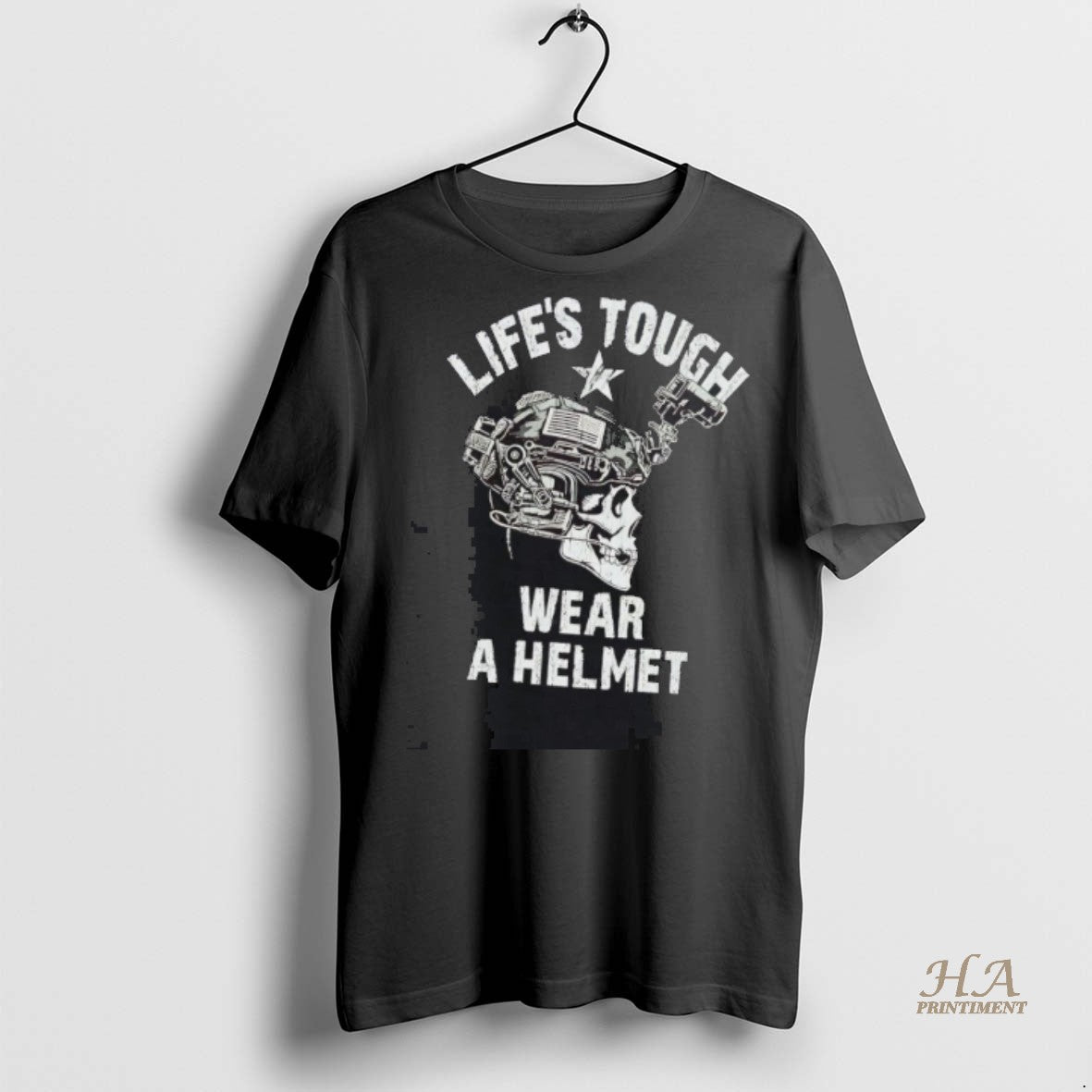 Official Lifes Touch Wear A Helmet Shirt