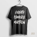 Official Lights Camera Maction Capital Letters Shirt