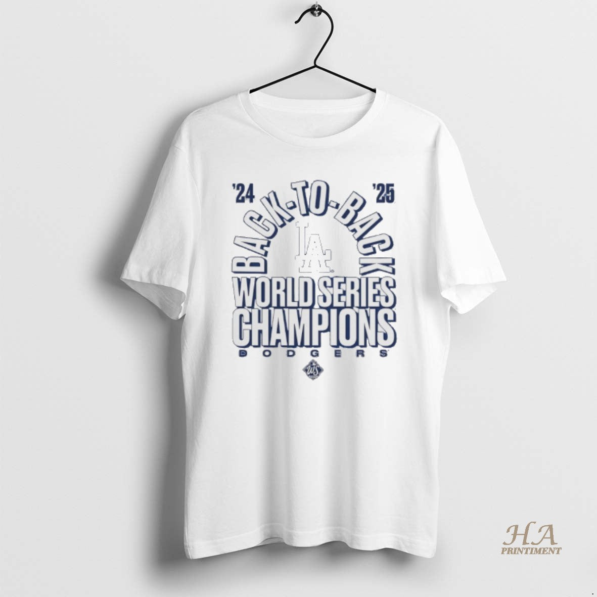 Official Los Angeles Dodgers Back To Back World Series Champions