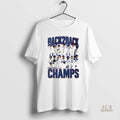 Official Los Angeles Dodgers Back2back Mini Champs Graphic