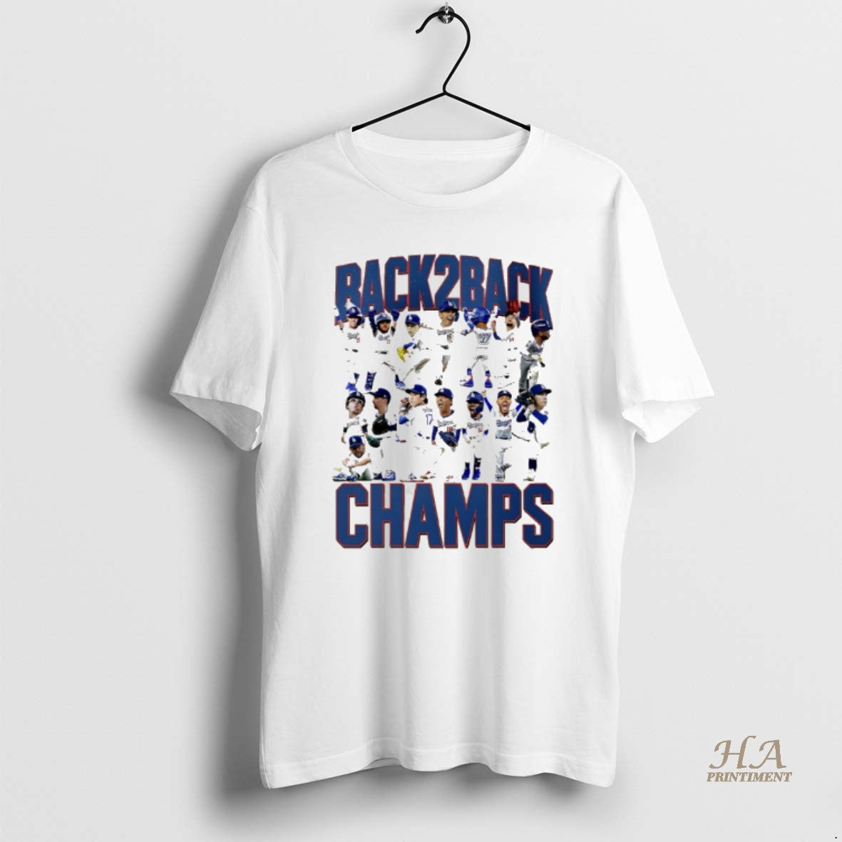Official Los Angeles Dodgers Back2back Mini Champs Graphic