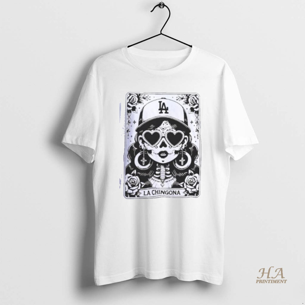 Official Los Angeles Dodgers La Chingona Tarot Card Shirts