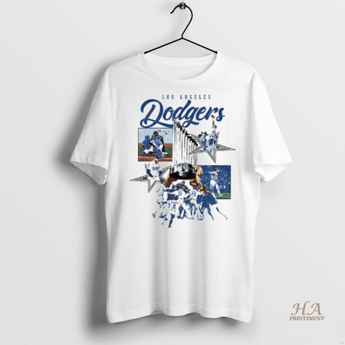 Official Los Angeles Dodgers Trophy World Series Champions 2025 Mlb Baseball Shirt