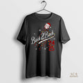 Official Los Angeles Dodgers World Series 2024 2025 Back To Back Champions Merry Christmas