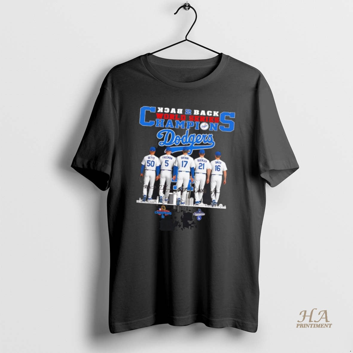 Official Los Angeles Dodgers Back To Back World Series Champions 2025 Skyline