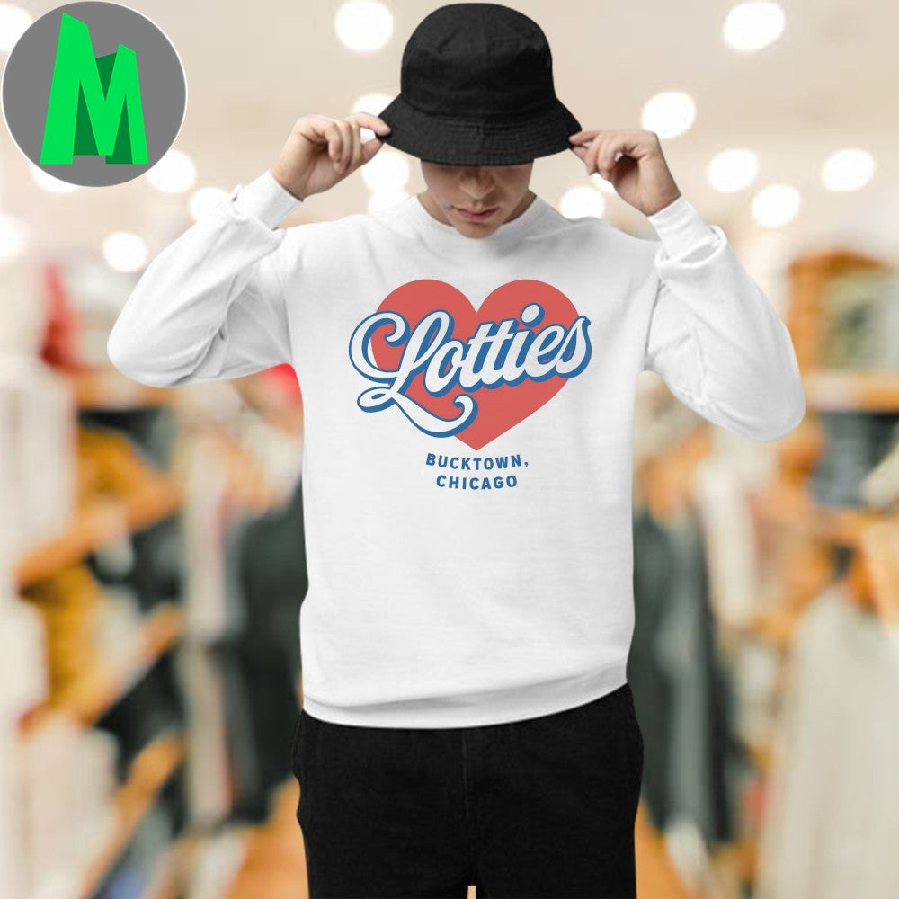 Lotties Bucktown Chicago Heart Logo Shirt