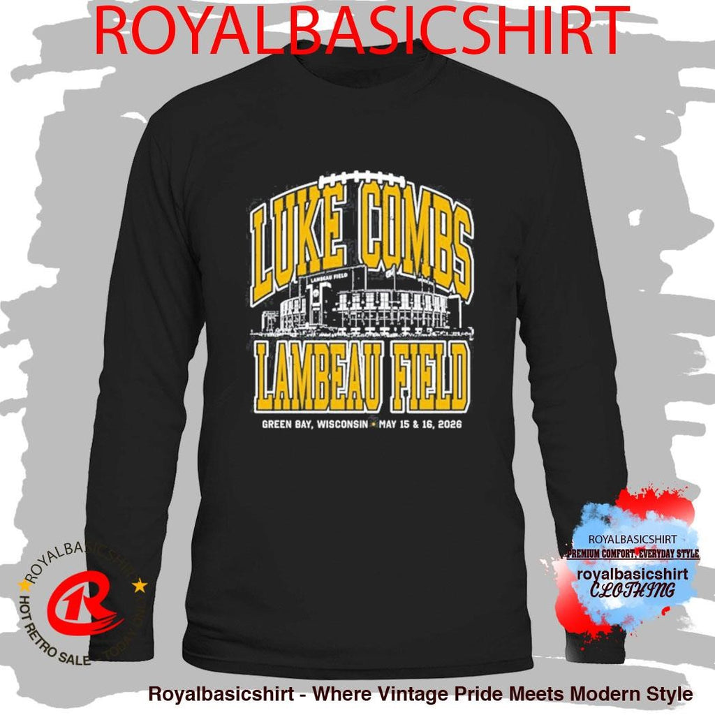 Luke Combs at Lambeau Field Duke May 15-16, 2026 Green Bay, Wisconsin Shirt