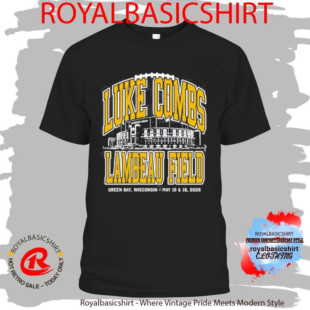 Luke Combs at Lambeau Field Duke May 15-16, 2026 Green Bay, Wisconsin Shirt