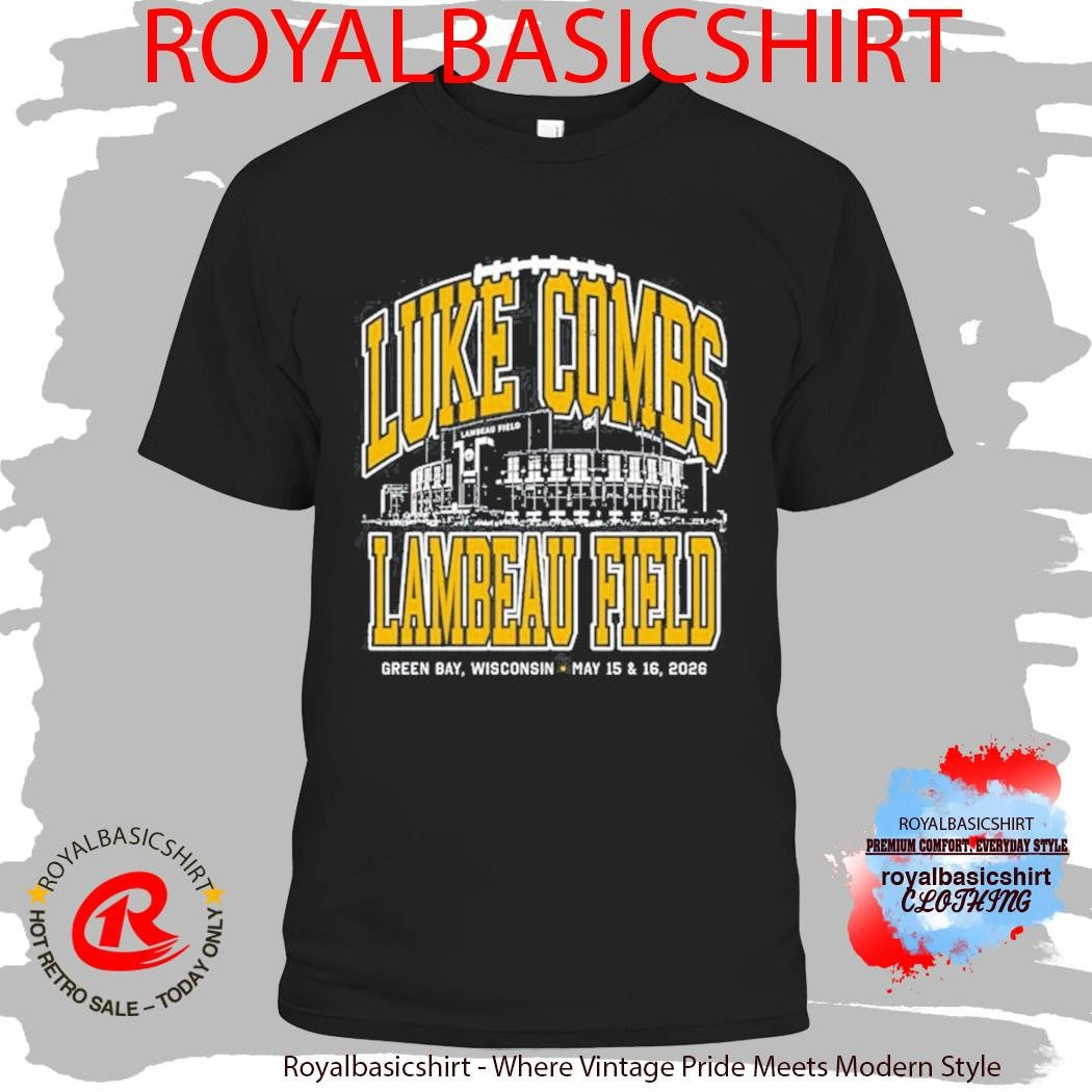 Luke Combs at Lambeau Field Duke May 15-16, 2026 Green Bay, Wisconsin Shirt