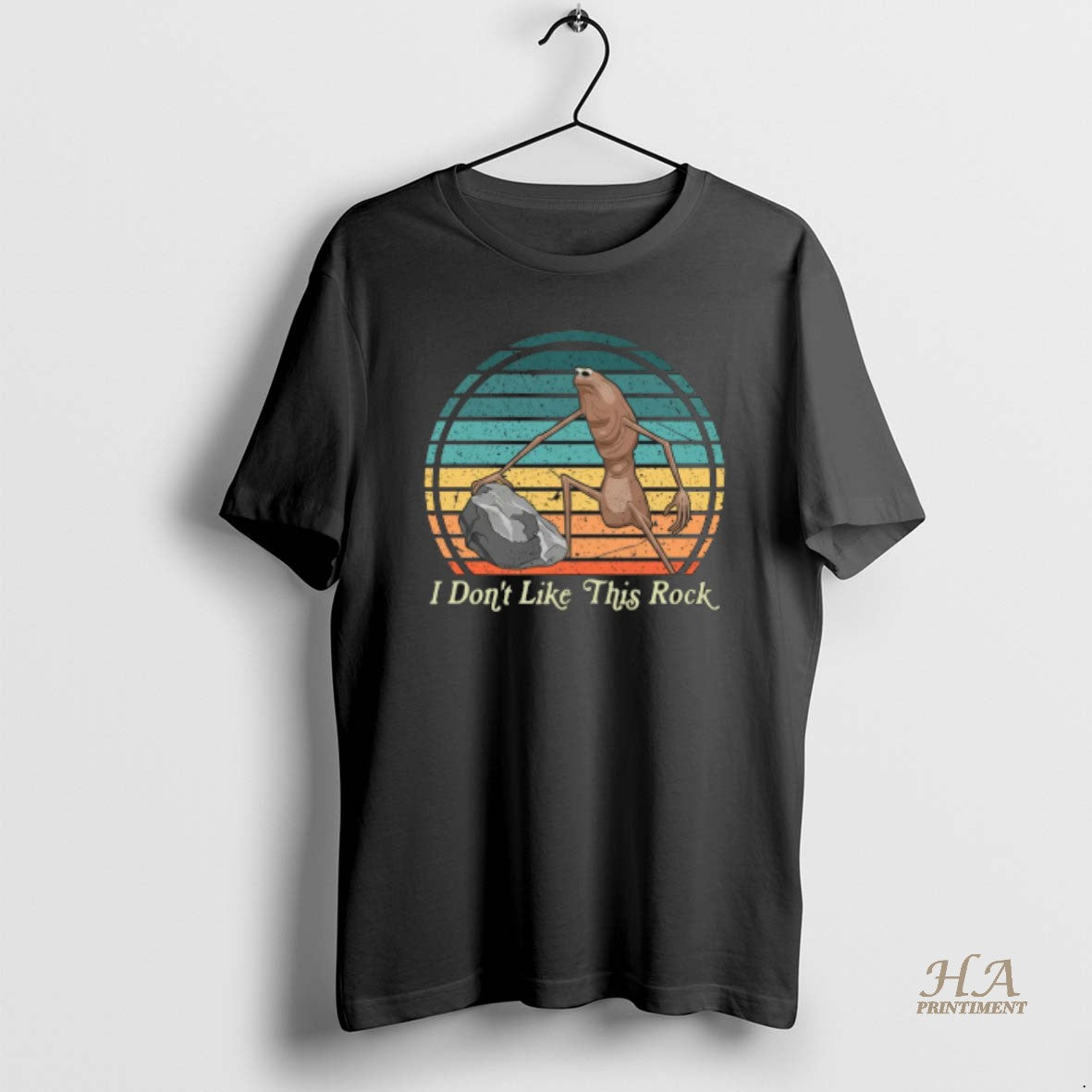 Official Marcus The Worm I Dont Like This Rock Retro