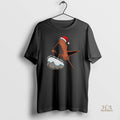 Official Marcus The Worm Santa Hat Christmas I Dont Like This Rock