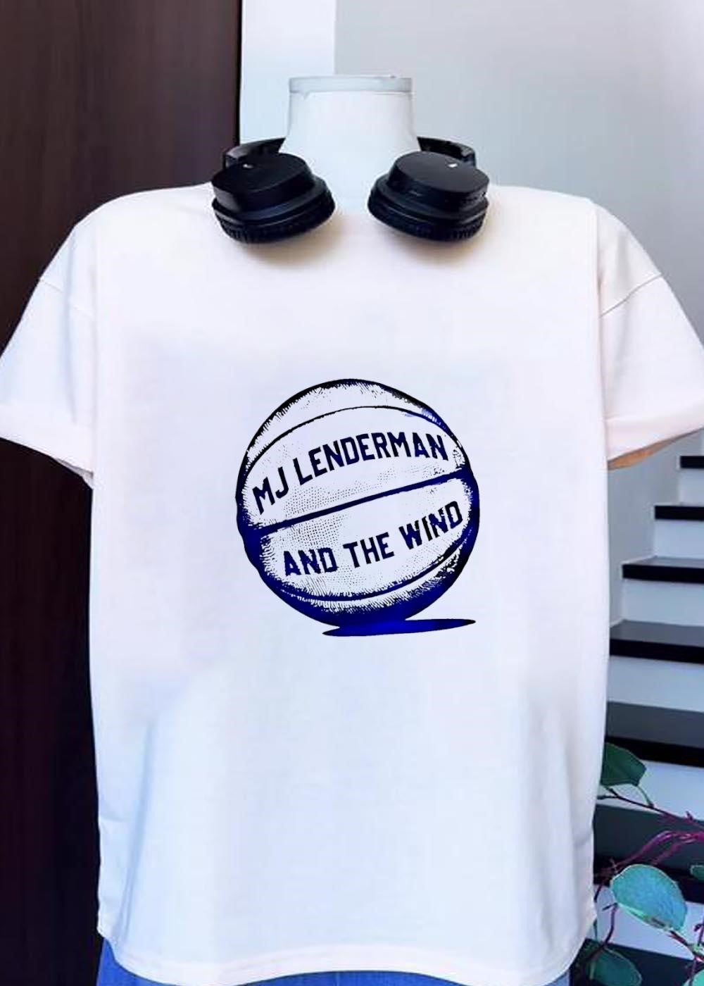 Merch Mj Lenderman and the Wind Basketball T-Shirt