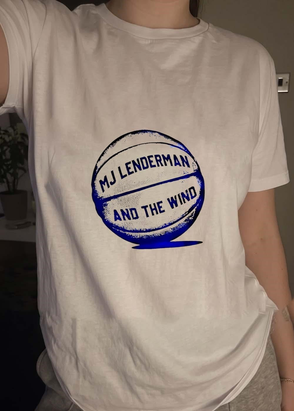 Merch Mj Lenderman and the Wind Basketball T-Shirt