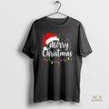 Official Merry Christmas Lights Red Santa Hat Xmas Family