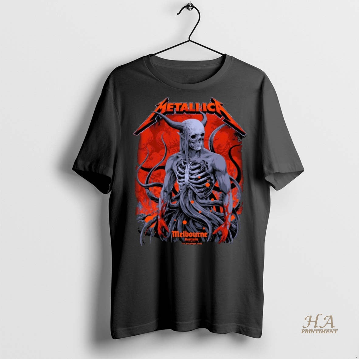 Official Metallica M72 Melbourne Pop Up Shop By Ken Taylor Shirt