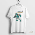 Official Miami Dolphins Football Aqua Rush Mascot
