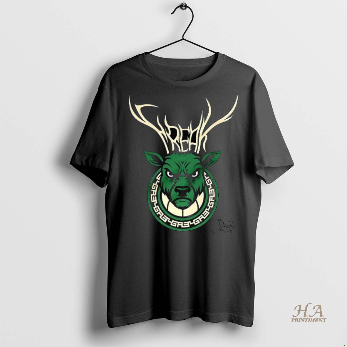 Official Milwaukee Bucks Basketball Deer Freak Logo Shirt