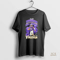 Official Minnesota Vikings Justin Jefferson 18 Triple Pic Signatrue