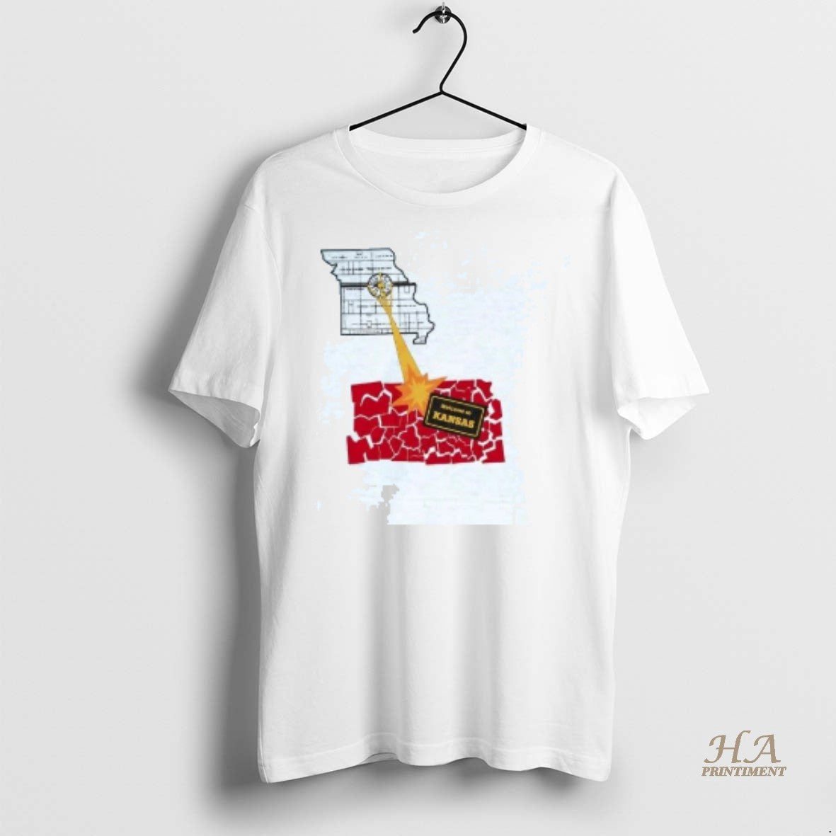 Official Missouri Border Blast Welcome To Kansas Shirt