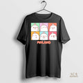 Official Molang Expression Boxes Ciu Ciu Cute Black Shirt