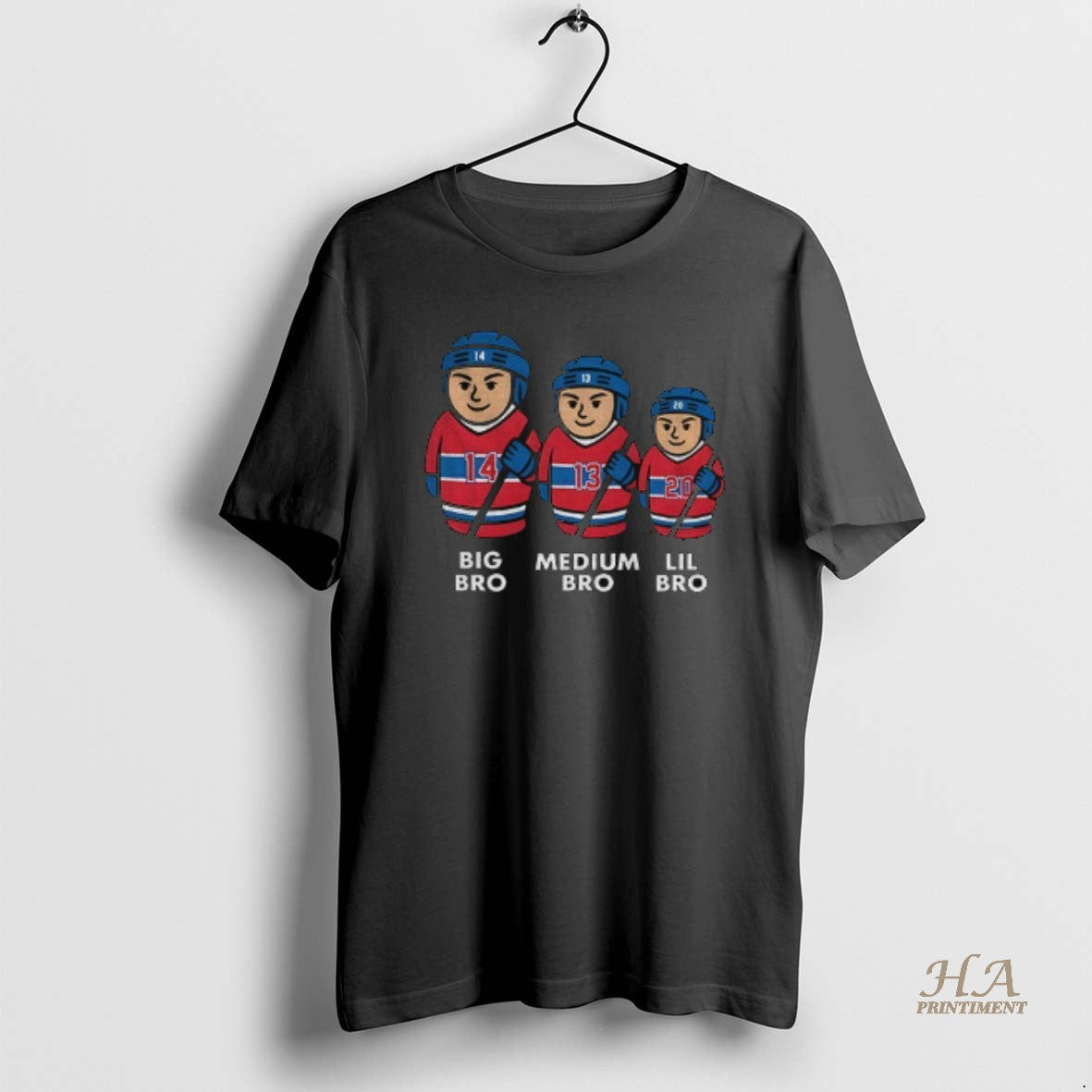 Official Montreal Big Bro Medium Bro Lil Bro 3 Bros Washington Capitals Hockey Nhl