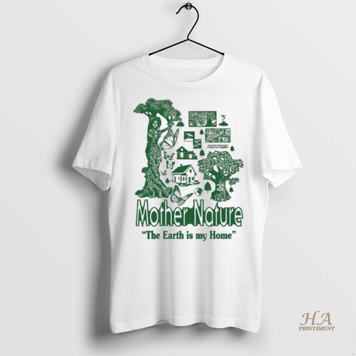 Official Mother Nature The Earth Is My Home Shirt